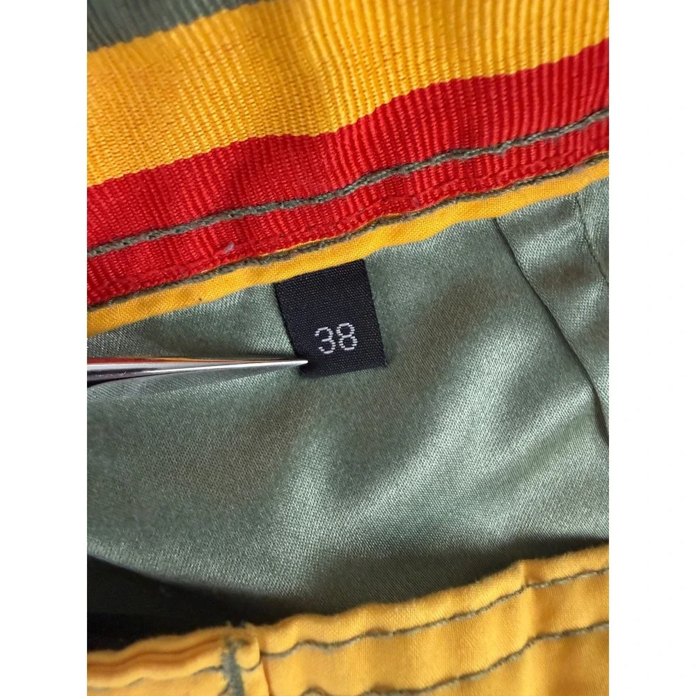 LRG Board Shorts Mens 38 Multicolor Colorblock Logo Print Streetwear Swim Trunks
